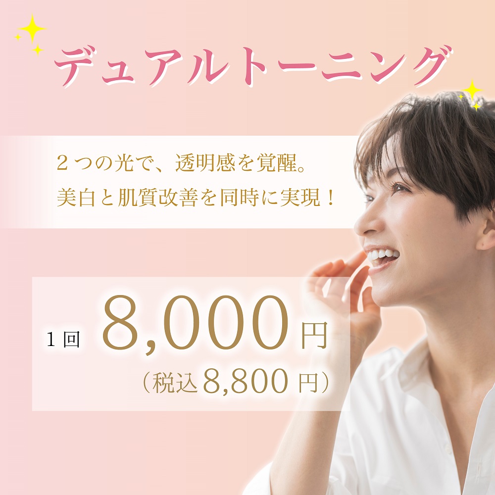 デュアルトーニング価格改定！